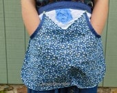 Clothespin apron, retro apron, handmade apron, floral apron, apron, half apron, gathering apron, harvest apron, farm apron, blue rose apron, Clothespin apron, retro apron, handmade apron, floral apron, apron, half apron, gathering apron, harvest apron, farm apron, blue rose apron,