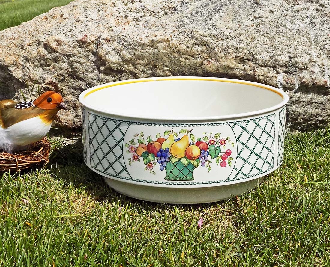 Vintage Villeroy & Boch 'Basket' Vegetable Serving