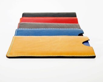Passport Sleeve, Leather Passport Sleeve, Horween Leather Passport Sleeve