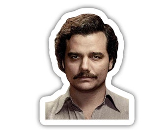 Pablo Escobar Narcos Vinyl Decal Sticker