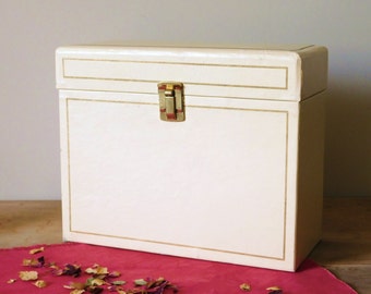 Mid Century Cardboard File Box