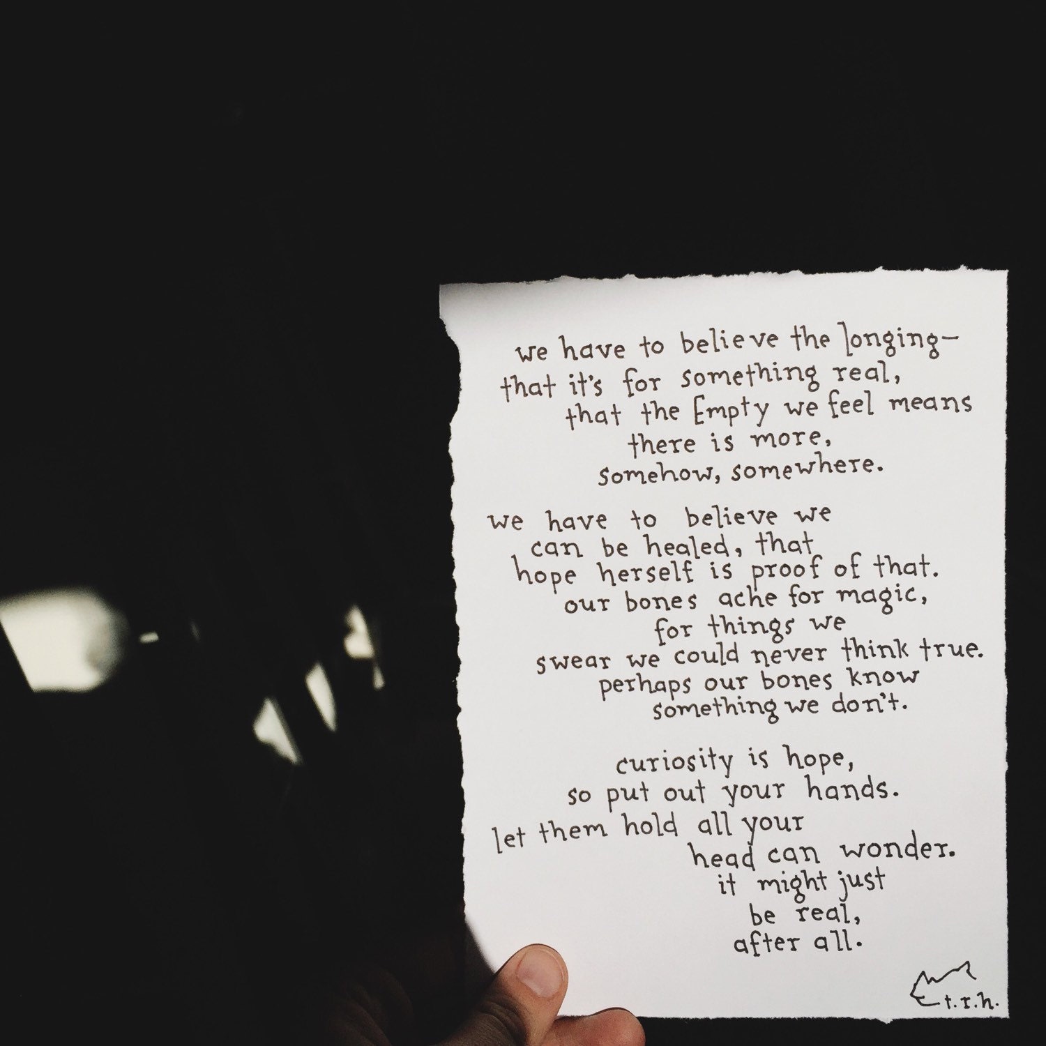 Poem: Curiosity // NOTESONTHEWAY