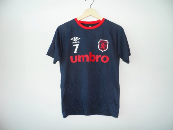 retro england umbro shirt