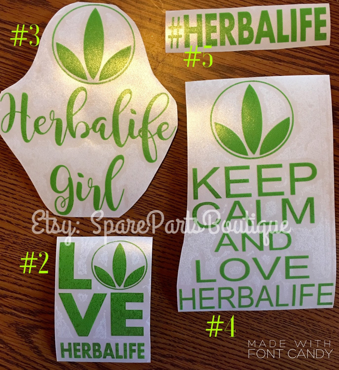 Herbalife Decals Logo Car Sticker FREE by SparePartsBoutique