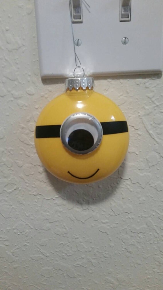 Items similar to Minion ornament on Etsy