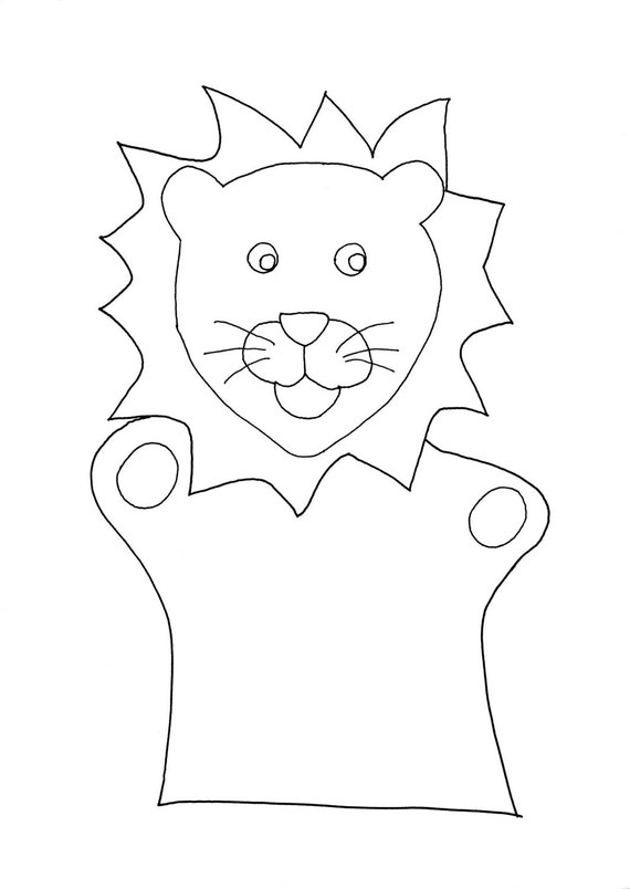 Items similar to Lion coloring page - the lion king, kids coloring book ...