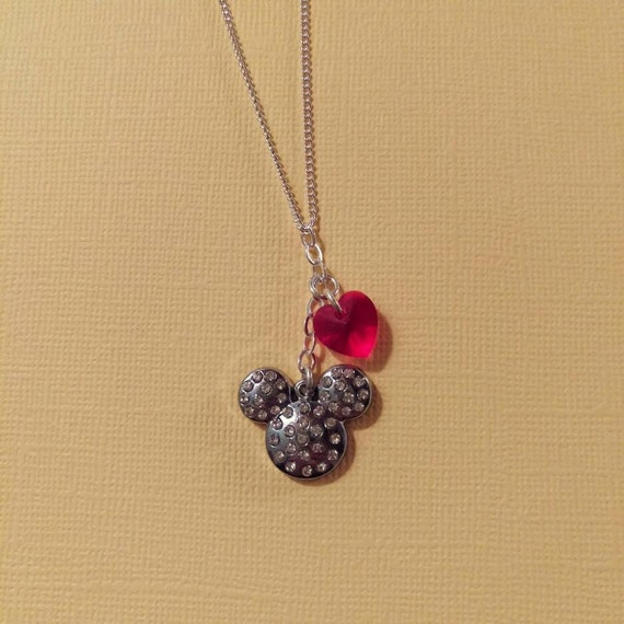 For the Love of Mickey Disney Inspired Necklace Mickey
