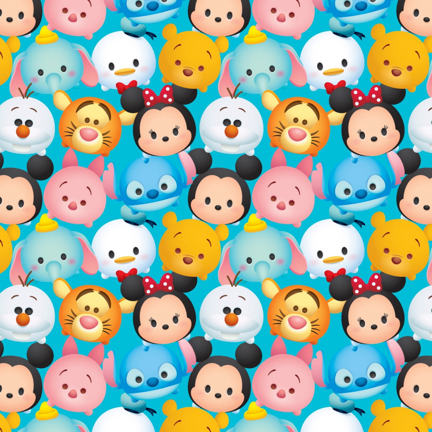 Springs Creative Disney Tsum Tsum Fabric by the Yard