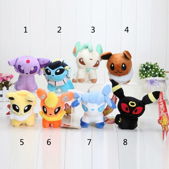 all eevee evolution plushies