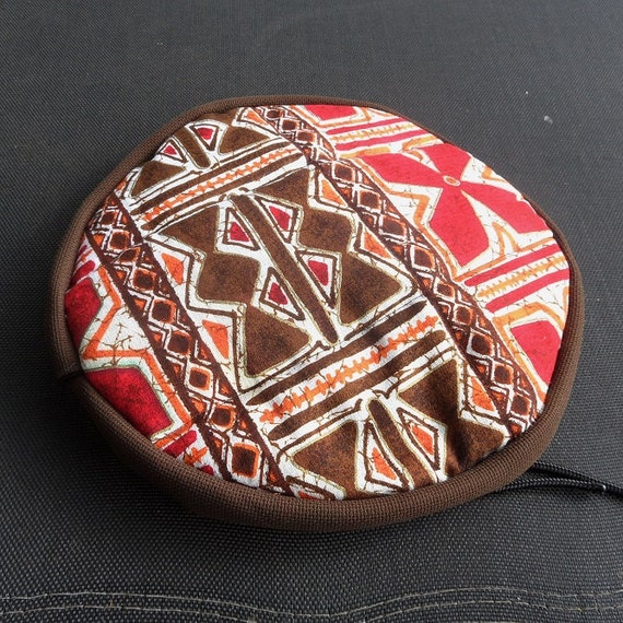 djembe drum 12 inch cover 12 inch drum head cover Aloha print