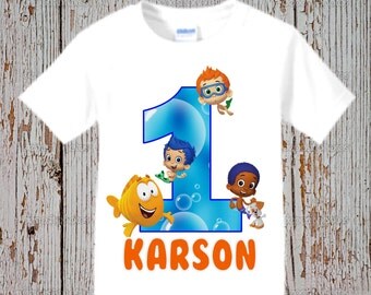 Bubble Guppies Birthday Shirt - Bubble Guppies Shirt