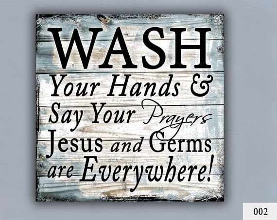 Germs Custom Sign Wall Decor Home Decor Jesus And Germs