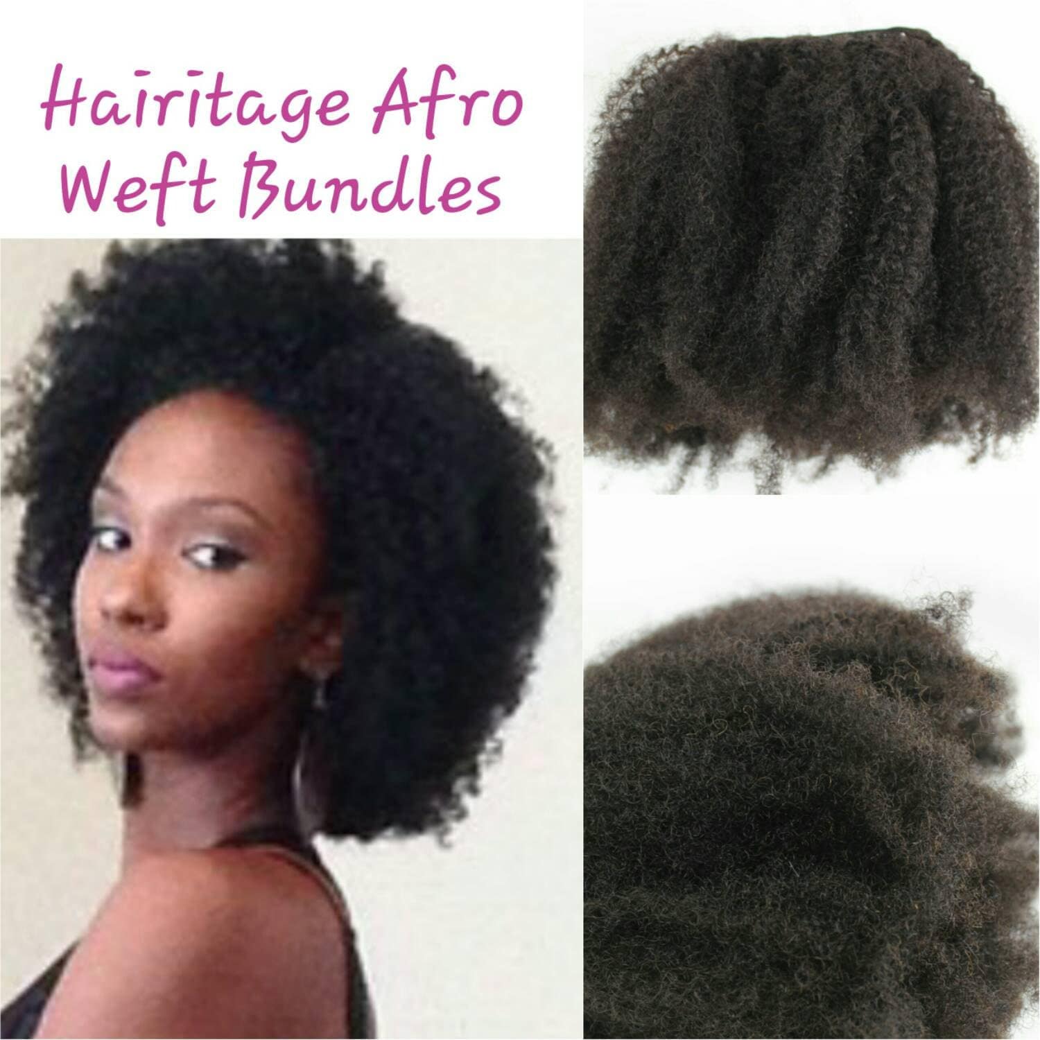 Kinky Afro Sew In Hairstyles