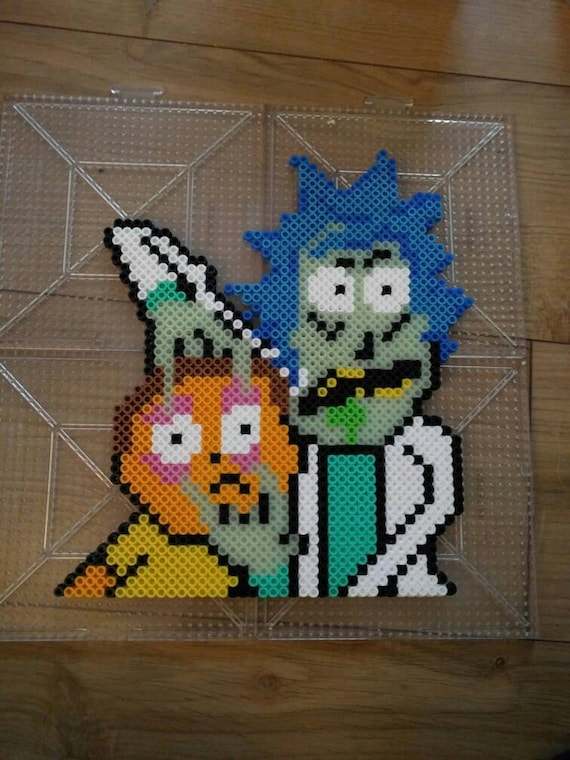 Rick and Morty Perler Kandi