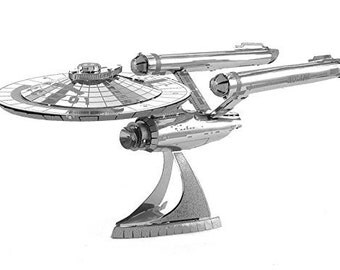 Metal Model Kit Star Trek Enterprise NCC-1701 Fascinations Metal Earth
