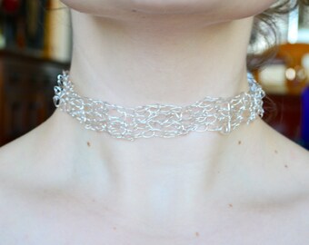 Stunning Sterling Silver Choker