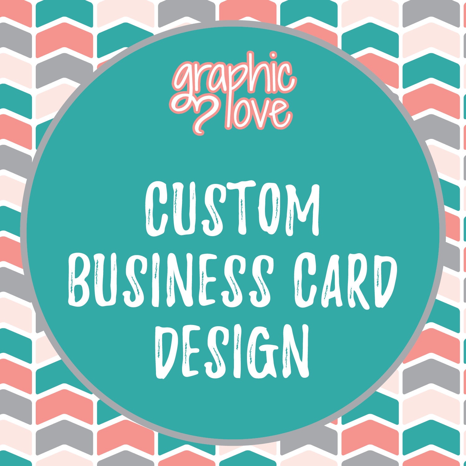 Custom Personalized Business Card Design Front and Back