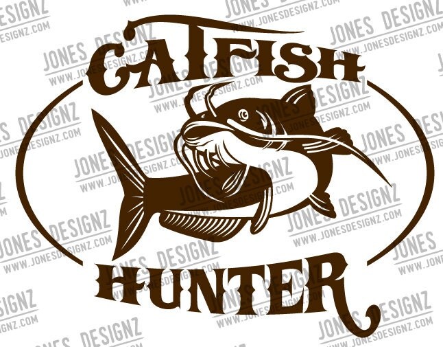 Download Catfish Hunter Cutfile SVG EPS Vector DXF Instant