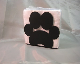 Paw Print Napkin Holder Letter Holder
