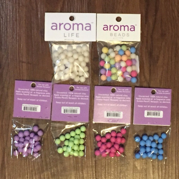 Clay Aroma Beads Pearls For Sale Purple Pink Green Blue White
