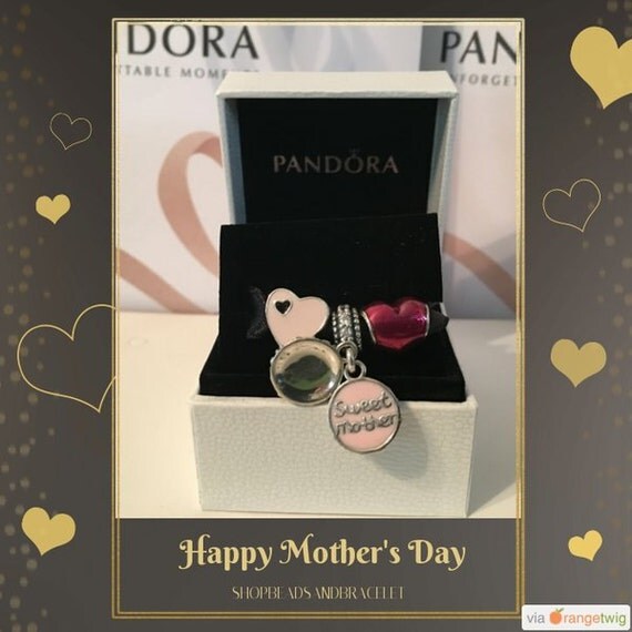Pandora Charm Gift Set...Sweet by SHOPBEADSANDBRACELET on Etsy