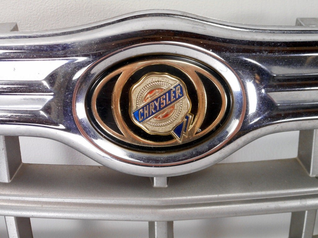 Vintage Car Grill Car Parts Truck Parts Chrysler by LifeProject