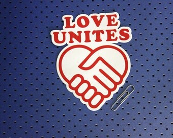 Love Unites Bumper Sticker