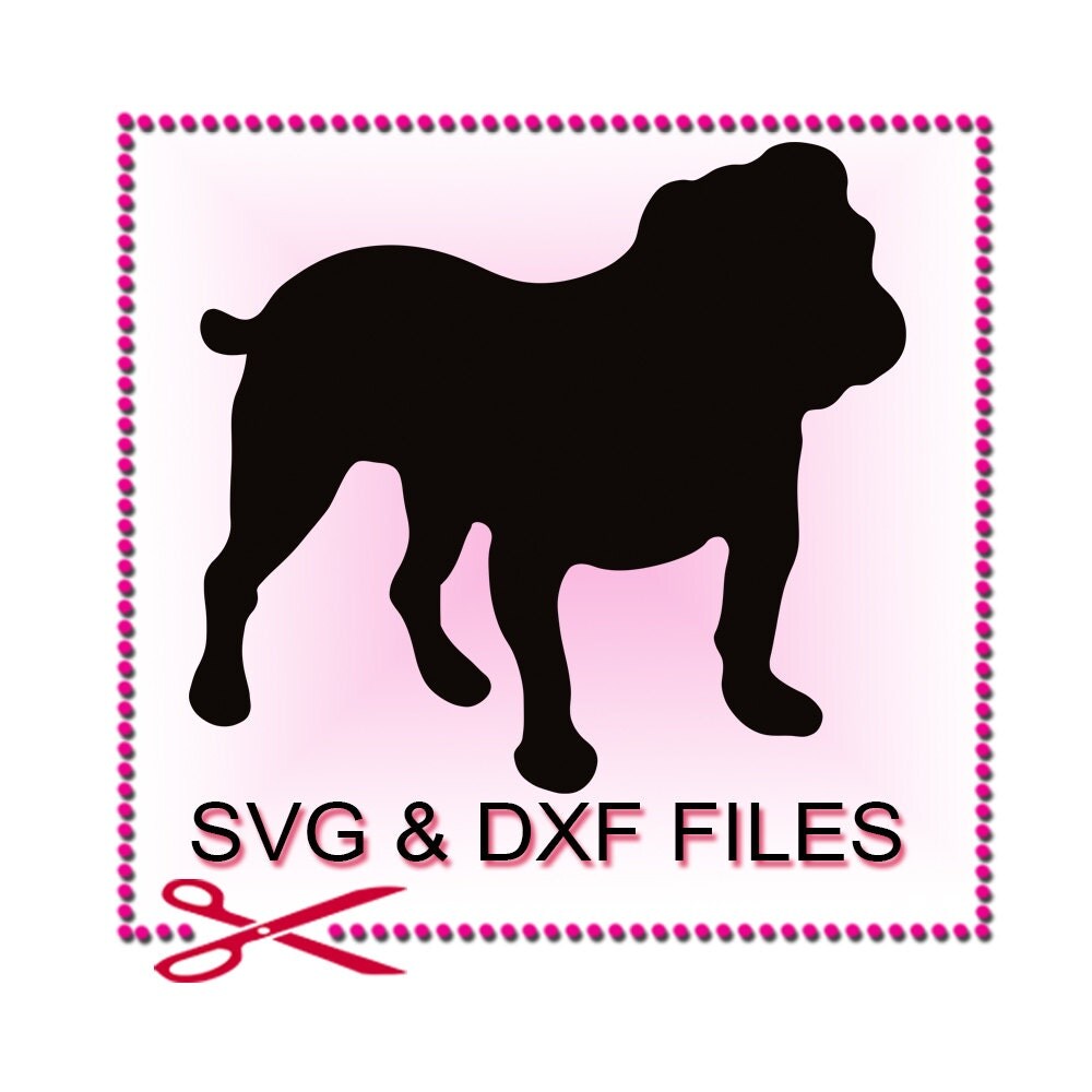 Download Bulldog SVG Files for Cutting Animal Cricut Clipart Designs