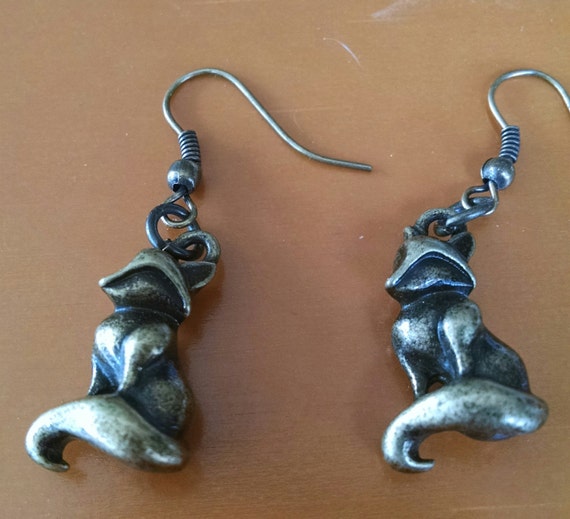 Fox Earrings