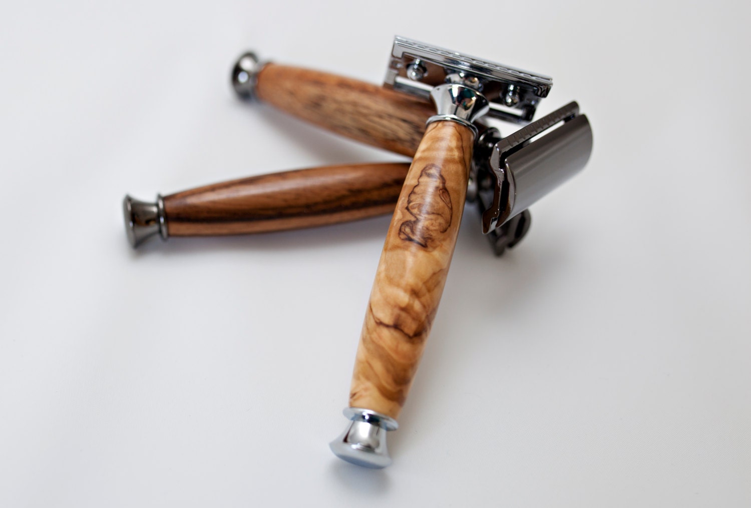 Safety Razor Wood Handle Various Options