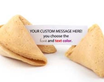 50 Customized Fortune Cookies You Choose The Message!