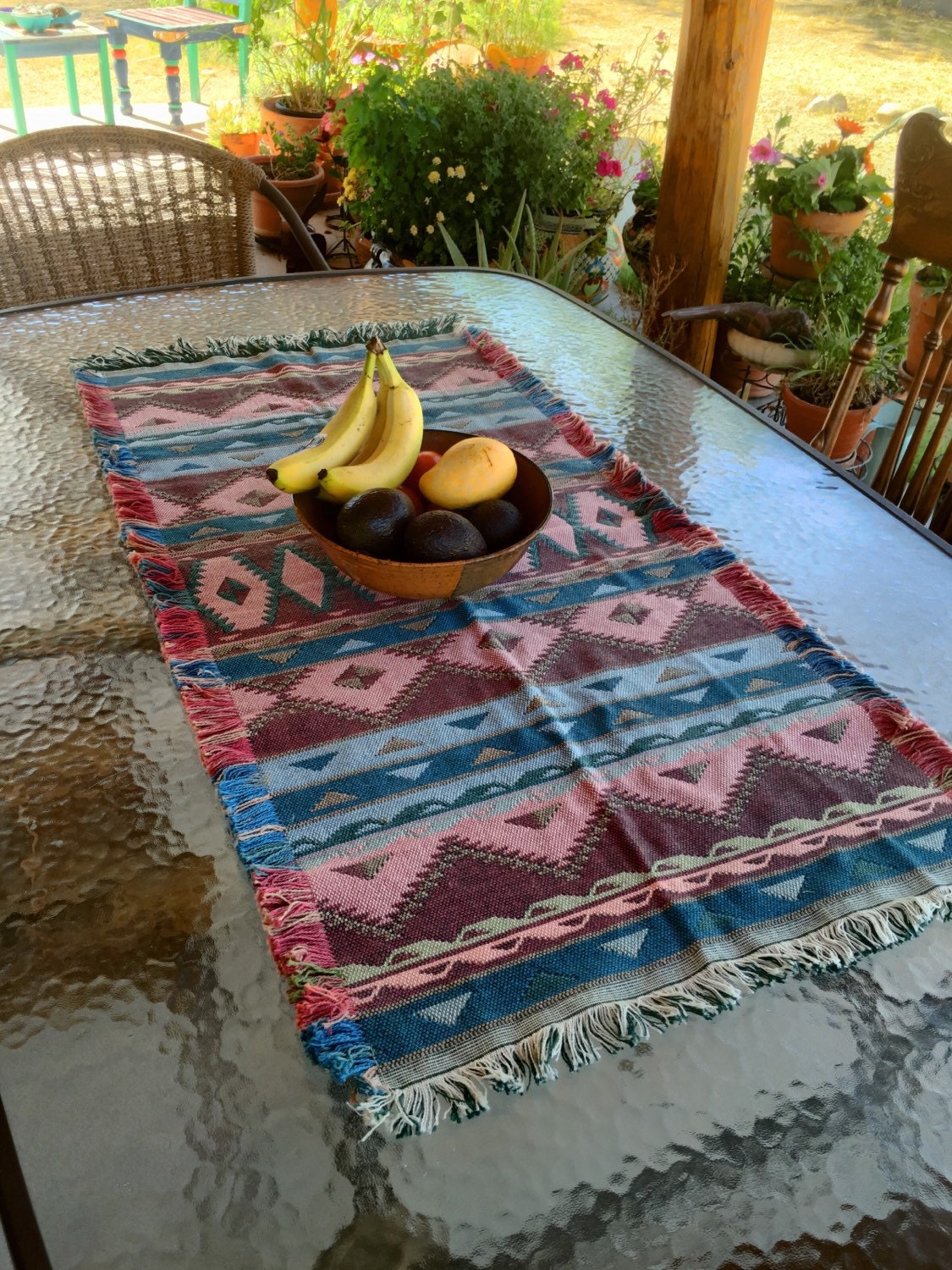 Table runner Southwest style