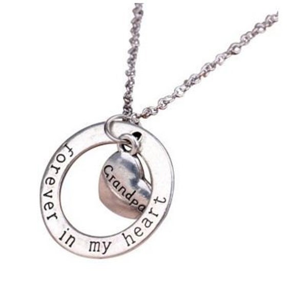 Grandpa Necklace Grandpa Jewelry Perfect by MyInfinityCollection