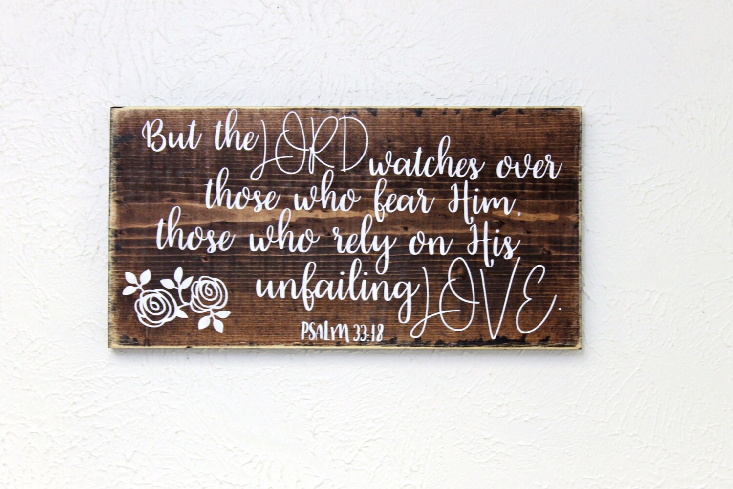 Scripture Wall Art / Wooden Sign / Scripture by SparkledLightBTQ