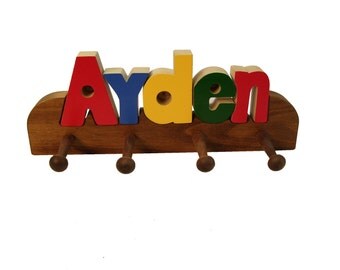 Personalized Coat Rack