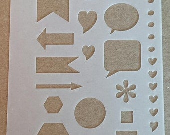 Planner Stencil Perfect for Personal Size Planners