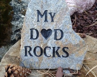 Grandpa rocks | Etsy