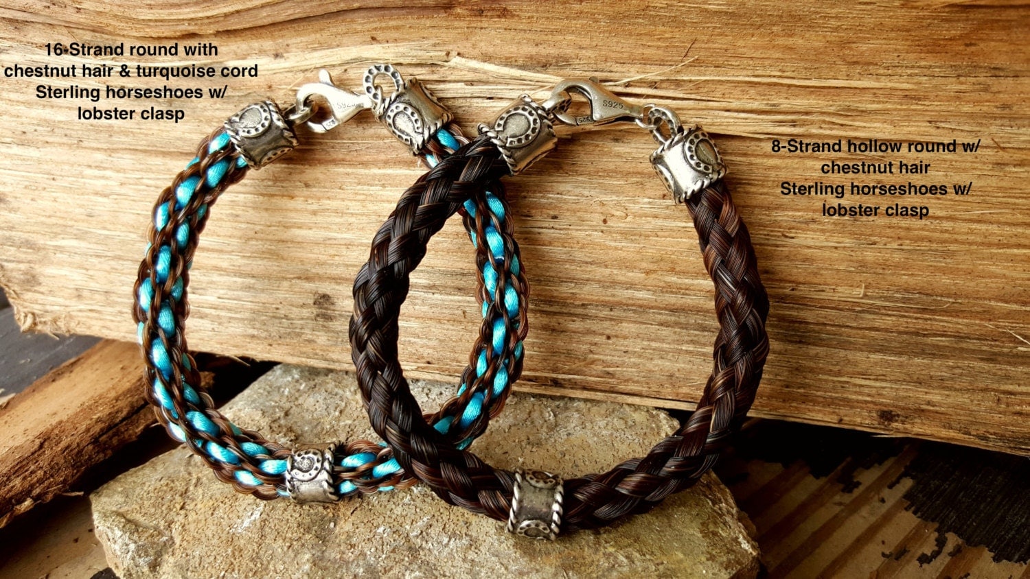 Custom Braided Horse Hair Bracelet