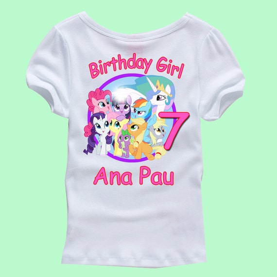 my little pony birthday shirts