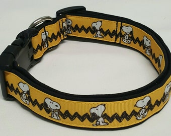 Snoopy, Dog Collar, Peanuts, Woodstock
