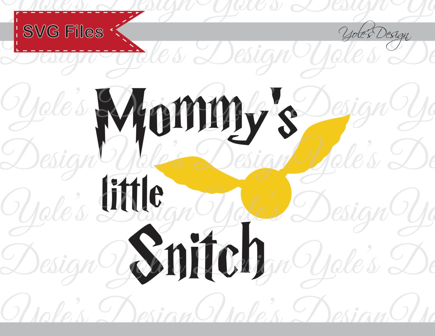 Download INSTANT DOWNLOAD Harry Potter Little Snitch SVG by YoleDesign