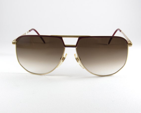Vintage Sunglasses Alfa Romeo 80s Aviator Sunglasses For