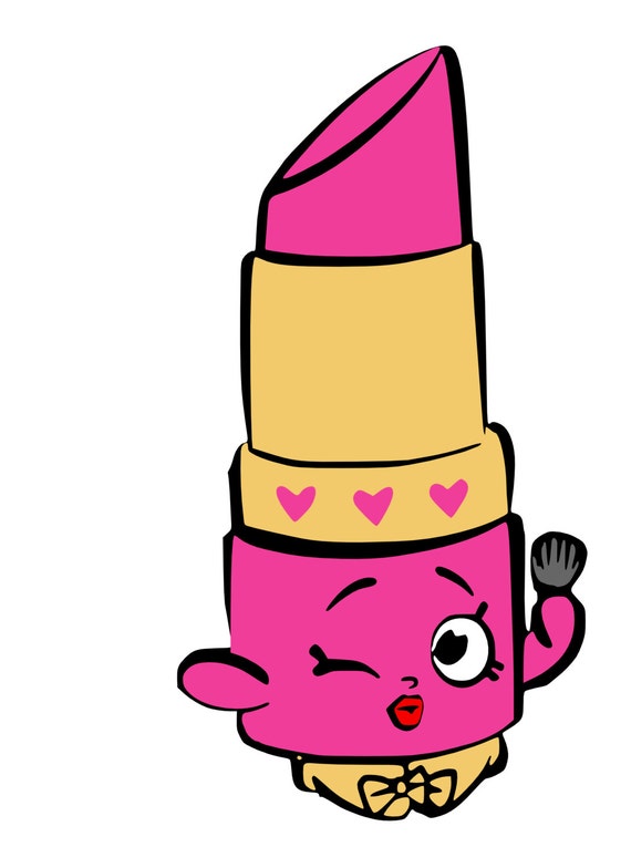 Items similar to Shopkins lippy lips svg! on Etsy