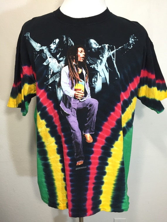 tie dye shirt reggae