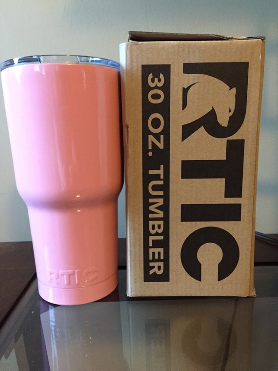 RTIC Tumbler 30oz Light Pink by CarolinaGraceAndCo on Etsy