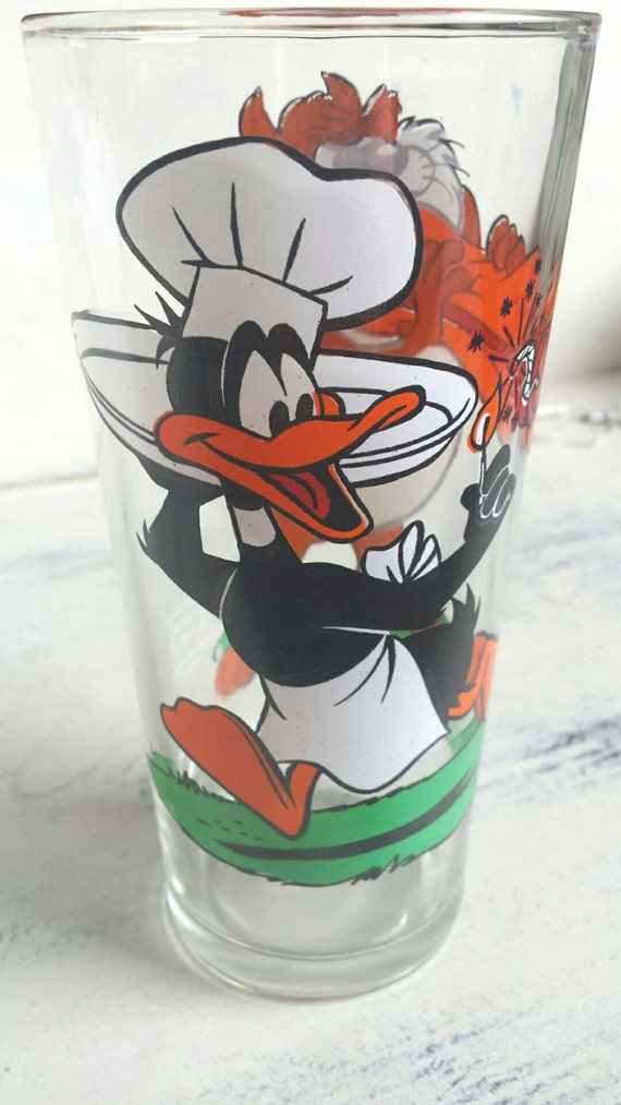 Items Similar To Vintage Looney Tunes Pepsi Collector Series Daffy Duck