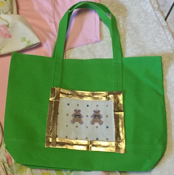 the teddy tote bag