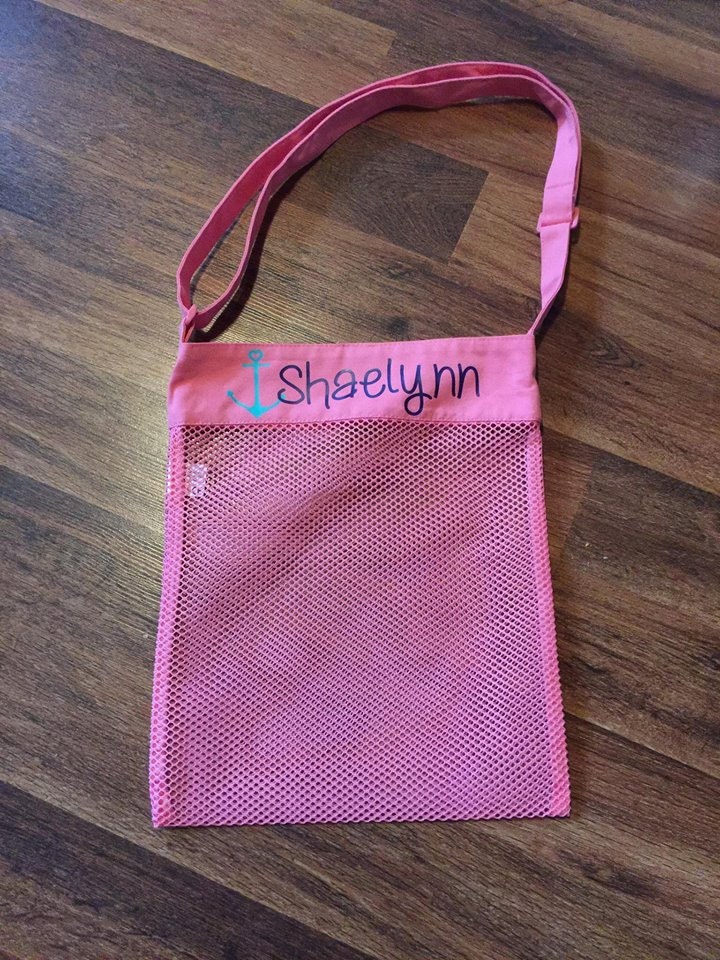 personalized kids beach tote bag girls mermaid beach bag