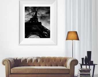 The Eiffel Tower , Tour Eiffel , Fine Art Photography , Wall Art ,  Paris , France , City of lights , Europe 