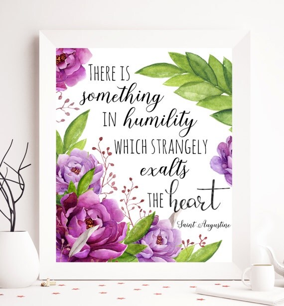 Items similar to Beautiful quotes printable, quote printable, floral ...